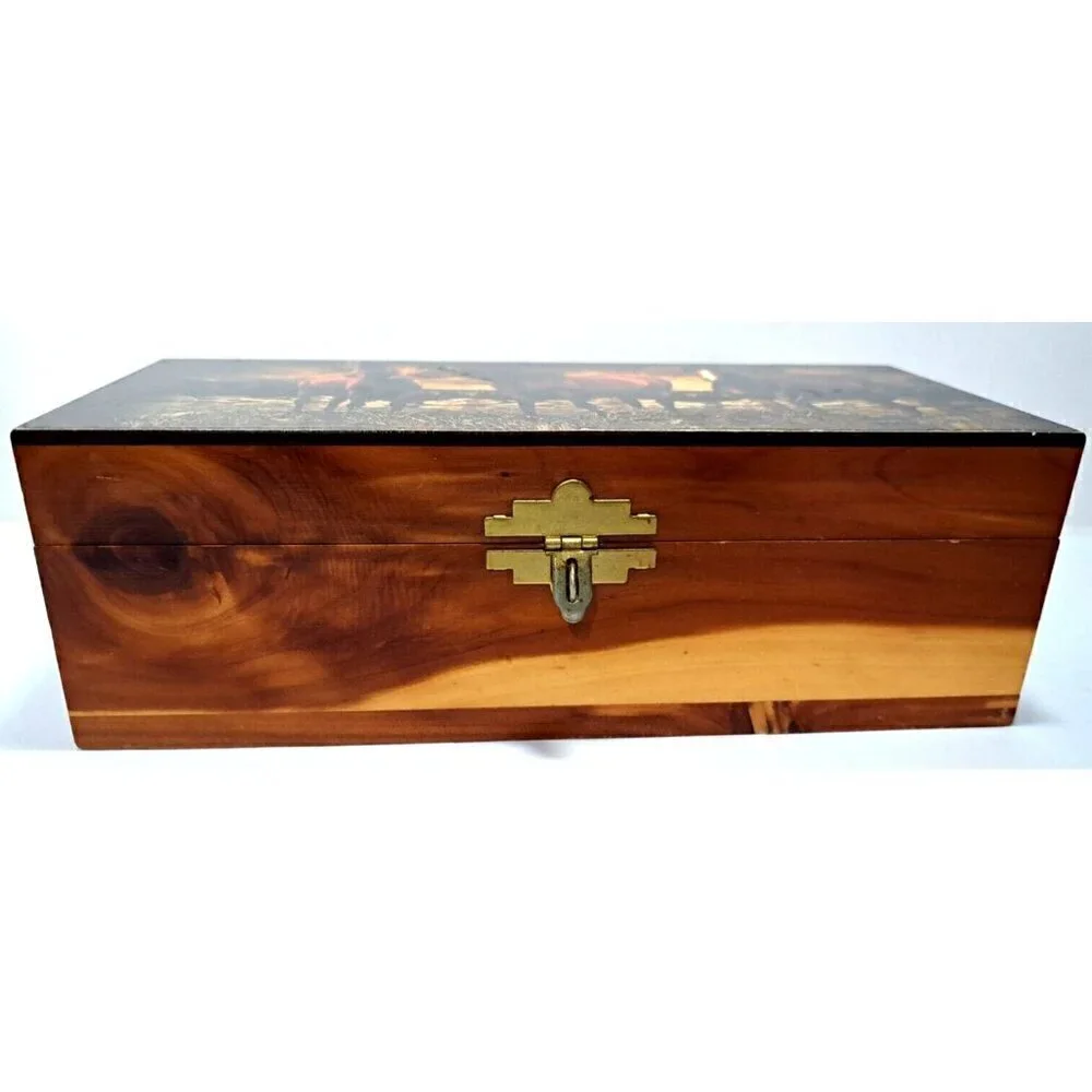 Cedar Lined Decorative Box 9.5
